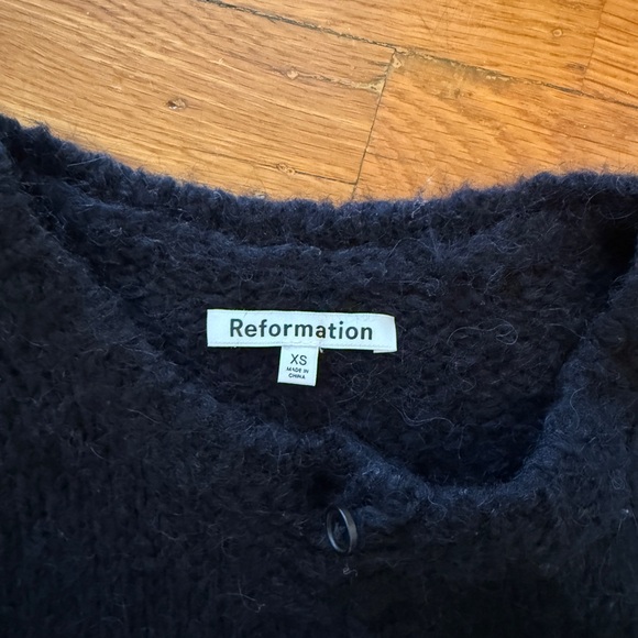 Reformation Black Knit Cardigan - Picture 5 of 5